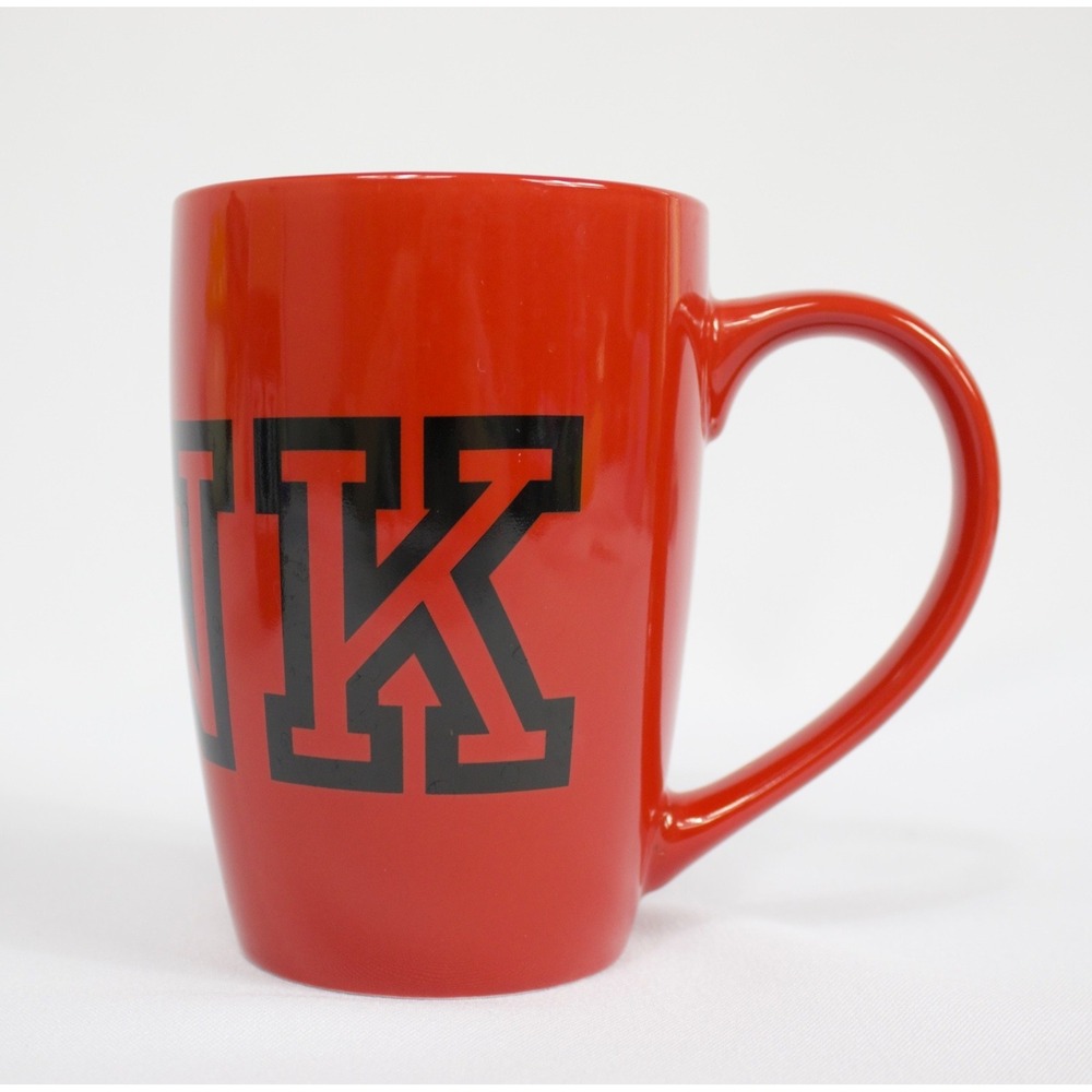 Victoria's Secret PINK Ceramic Coffee Mugs 16.9 fl oz Red Black Set of 2 - Picture 4 of 13
